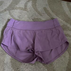 Lulu lemon athletic speed up shorts, 2.5